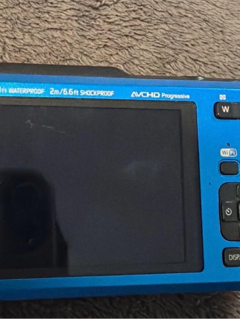 Panasonic Lumix DMC-TS5 Blue waterproof Compact Camera - Bright Blue Finish
